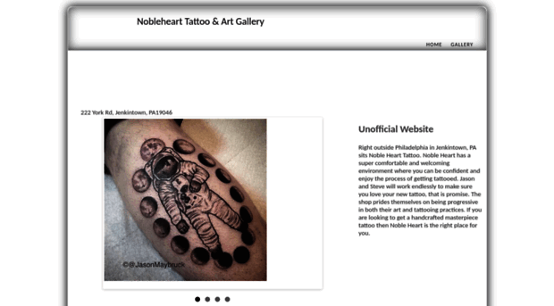 noblehearttattoo.com