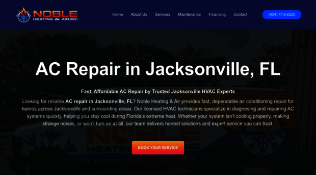 nobleheatingairservices.com