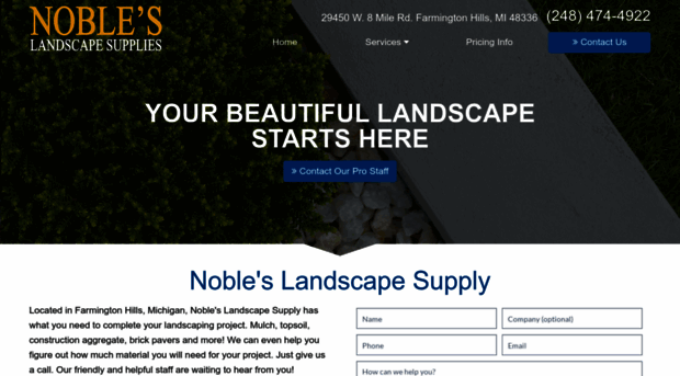 nobleslandscapesupply.com