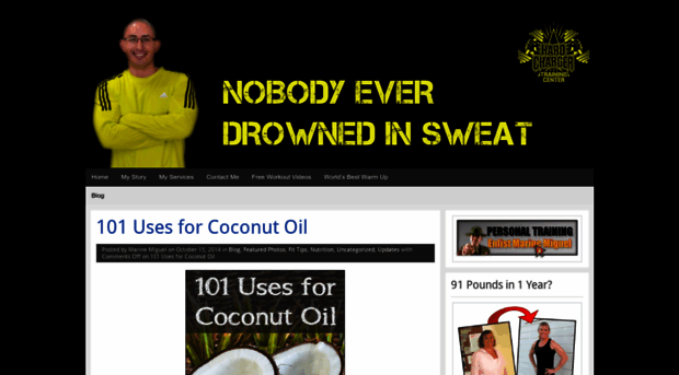 nobodyeverdrownedinsweat.com