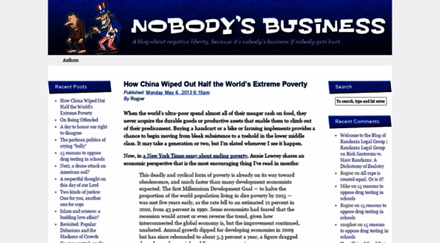 nobodysbusinessblog.com