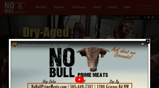 nobullprimemeats.com