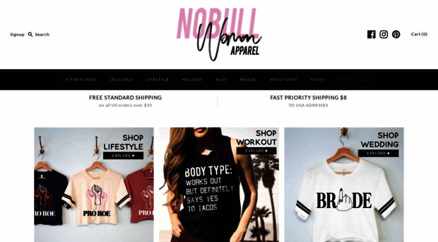 nobullwoman-apparel.com