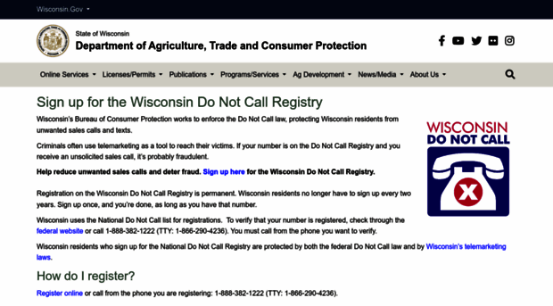 nocall.wisconsin.gov