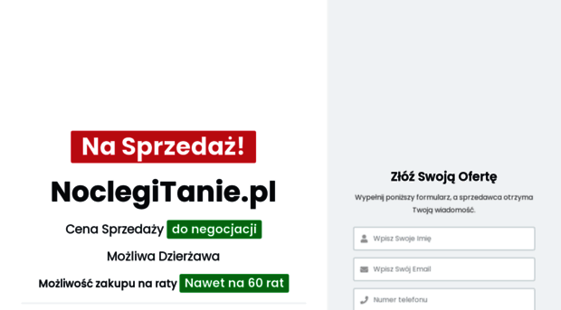 noclegitanie.pl