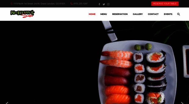 nocoastsushi.com