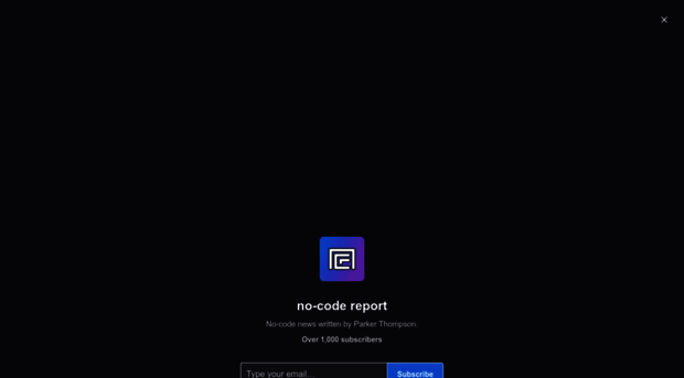 nocode.report