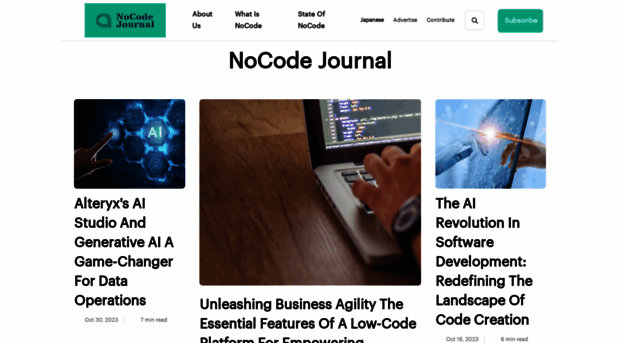 nocodejournal.com
