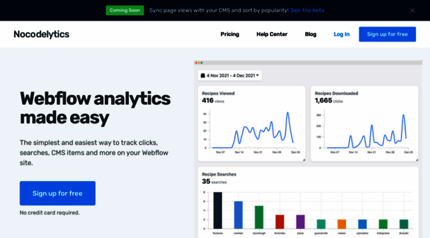 nocodelytics.com