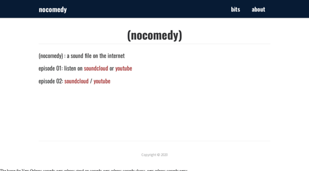 nocomedy.com