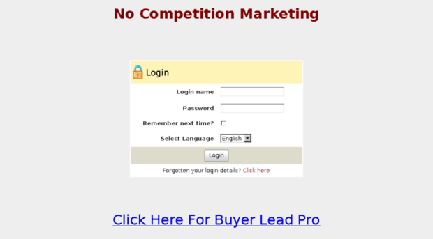 nocompetitionmarketing.net