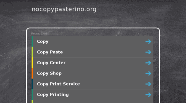 nocopypasterino.org