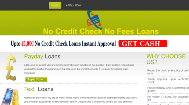 nocreditchecknofeesloans.co.uk