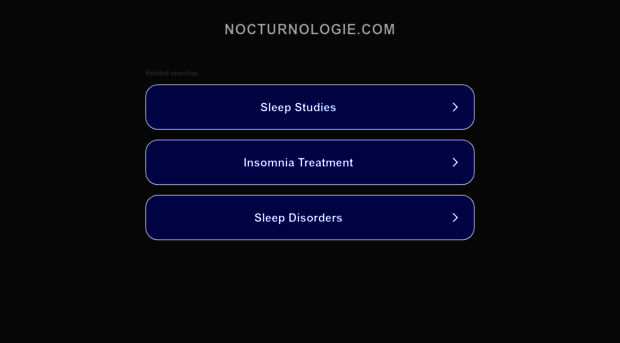 nocturnologie.com