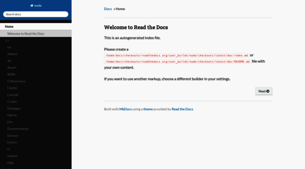 node.readthedocs.io