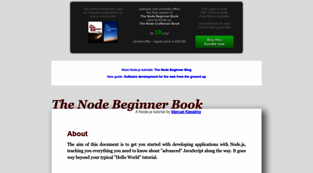 nodebeginner.org