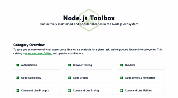 nodejstoolbox.com