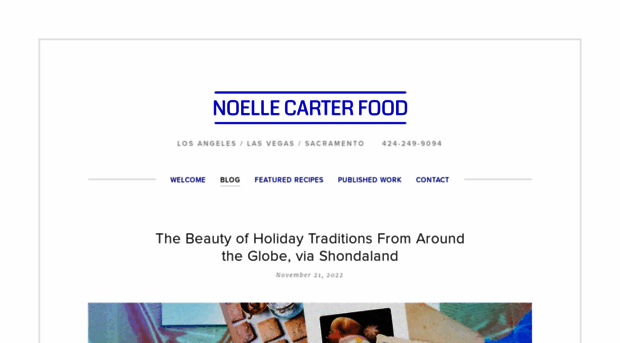 noellecarterfood.com