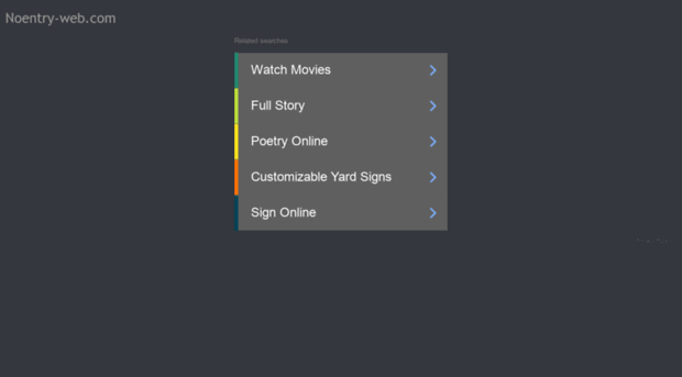 noentry-web.com