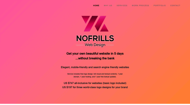 nofrillswebdesign.com