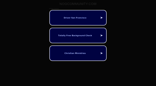 nogcommunity.com