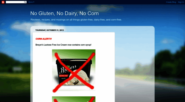 noglutennodairynocorn.blogspot.com