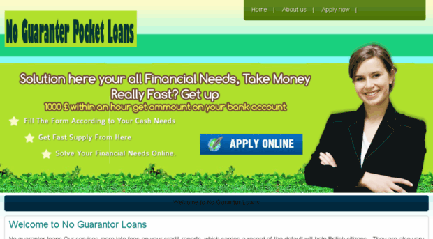 noguarantorpocketloans.co.uk