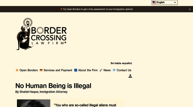 nohumanbeingisillegal.com