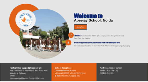 noida-apeejay.cname7.formsdotstar.com