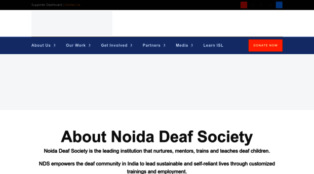 noidadeafsociety.org