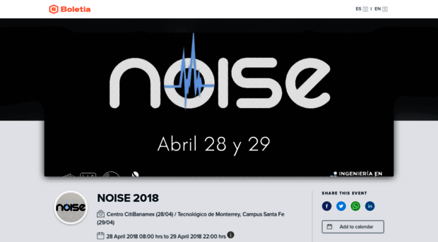 noise-2018.boletia.com