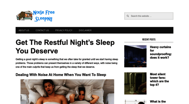 noisefreesleeping.com