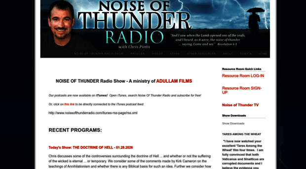 noiseofthunderradio.com