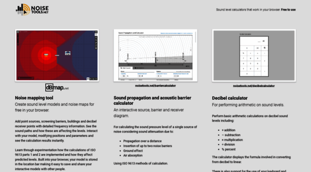 noisetools.net