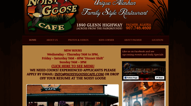 noisygoosecafe.com