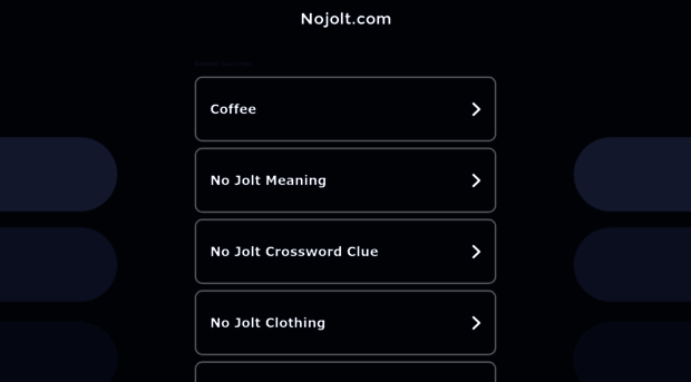 nojolt.com