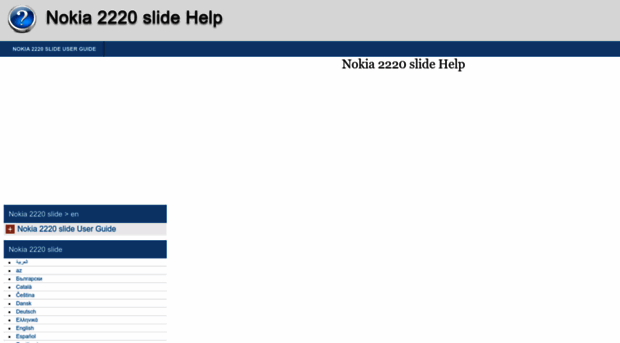 nokia-2220-slide.helpdoc.net