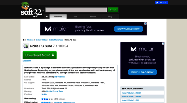 nokia-pc-suite.soft32.com