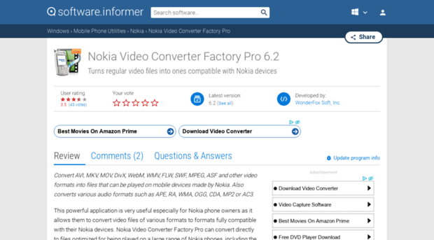 nokia-video-converter-factory-pro.software.informer.com