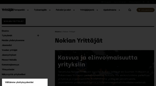 nokianyrittajat.fi