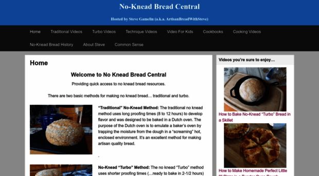 nokneadbreadcentral.com