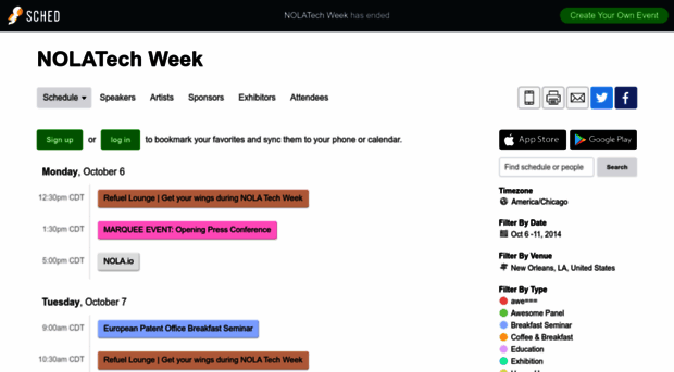nolatechweek2014.sched.org