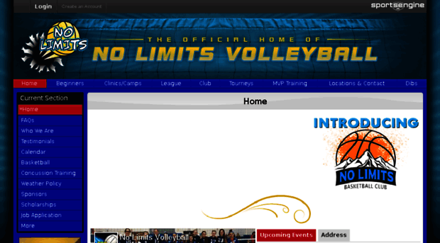 nolimitsvolleyball.org