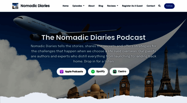 nomadicdiariespodcast.com