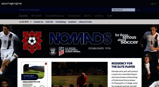 nomadssoccer.org