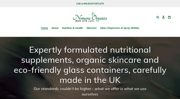 nomaraorganics.co.uk