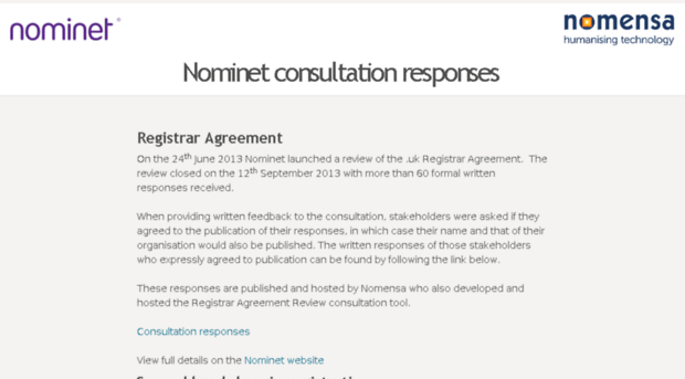 nominet.nomensa.com