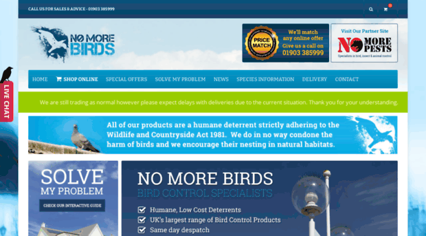 nomorebirds.co.uk