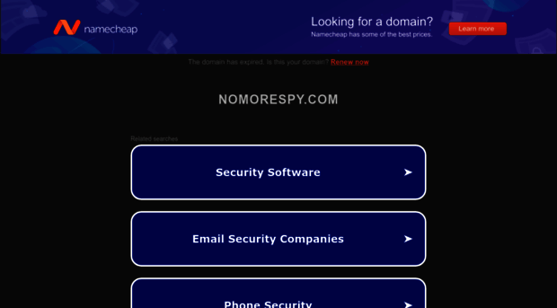 nomorespy.com