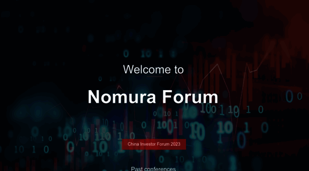 nomuraforum.com